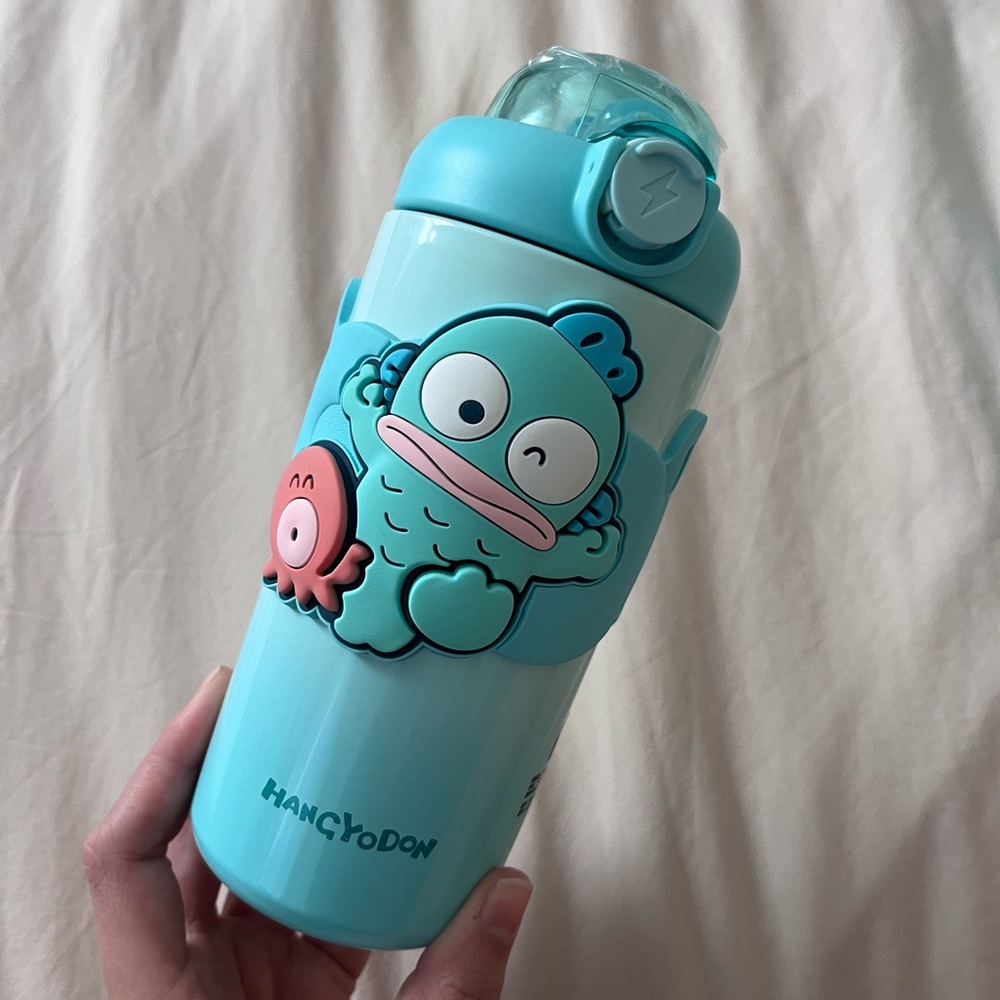 Sanrio Hangyodon Water Bottle